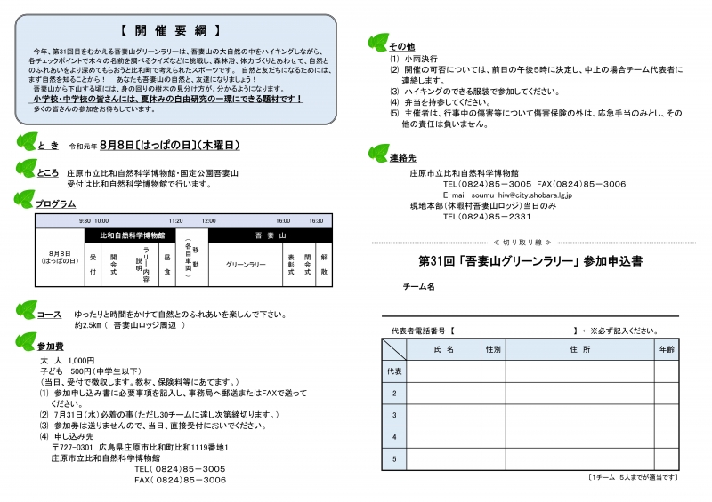 吾妻山グリーンラリー②
